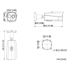 HYBRYDOWA KAMERA TERMOWIZYJNA IP TPC-BF2241-TB7F8-S2 7.0 mm - 960p, 8.0 mm - 4 Mpx DAHUA