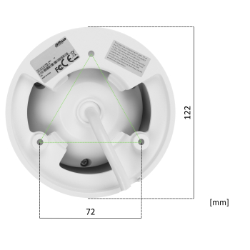 HYBRYDOWA KAMERA TERMOWIZYJNA IP TPC-DF1241-TB7F8-DW-S8 7 mm - 960p, 8 mm - 4 Mpx DAHUA