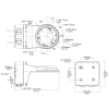 UCHWYT DO KAMER KULISTYCH TR-JB07/WM03-G-IN-V2 UNIVIEW