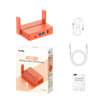 ROUTER VPN TR1200 Wi-Fi 2.4 GHz, 5 GHz CUDY