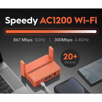ROUTER VPN TR1200 Wi-Fi 2.4 GHz, 5 GHz CUDY