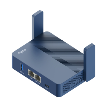 ROUTER VPN TR3000 Wi-Fi 6 2.4 GHz, 5 GHz 574 Mb/s + 2402 Mb/s CUDY