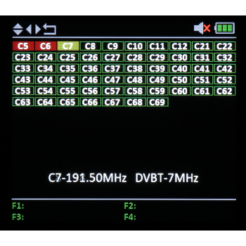 UNIWERSALNY MIERNIK TSC-1270 DVB-T/T2 DVB-S/S2 DVB-C/C2