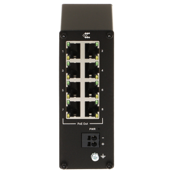 SWITCH PRZEMYSŁOWY POE TSW040 8-PORTOWY Teltonika