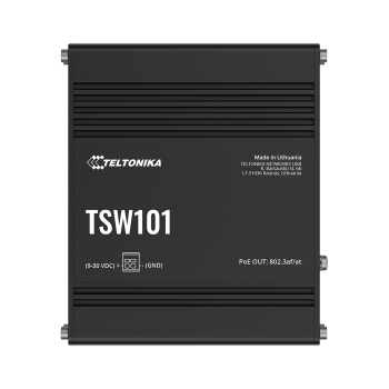 SWITCH PRZEMYSŁOWY POE TSW101 5-PORTOWY, 4 PoE Teltonika