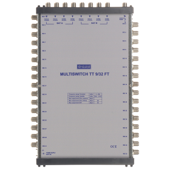 MULTISWITCH TT-9/32-FT 9 WEJŚĆ / 32 WYJŚCIA TELMOR
