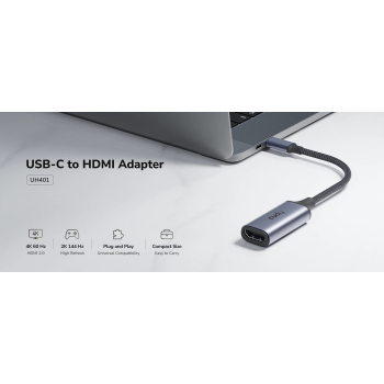 ADAPTER UH401 WTYK USB-C / GNIAZDO HDMI CUDY