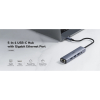 ADAPTER WIELOFUNKCYJNY USB-C UH605 CUDY