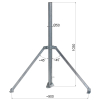 UCHWYT DACHOWY UMA-50R100