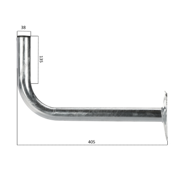 UCHWYT MUROWY UML-38L40/HDG