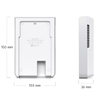 PUNKT DOSTĘPOWY UQ-U7-PRO-WALL UniFi Wi-Fi 7 2.4 GHz, 5 GHz, 6 GHz, 688 Mbps + 4324 Mbps + 5764 Mbps UBIQUITI