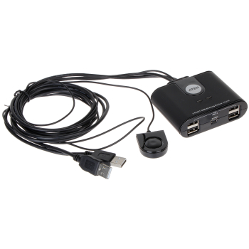 PRZEŁĄCZNIK USB + HUB USB US-224 2 X 115 cm