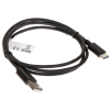 PRZEWÓD USB-W-C/USB-W-1M/B 1.0 m