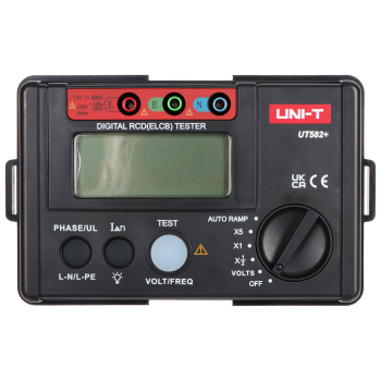 MIERNIK REZYSTANCJI IZOLACJI + TESTER RCD UT-582+ UNI-T