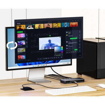PRZEŁĄCZNIK HDMI + USB KVM V1309AGY01-EU 4K UHD UNITEK