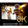 ADAPTER DISPLAYPORT / HDMI V1611A01 15 cm, 8K UNITEK