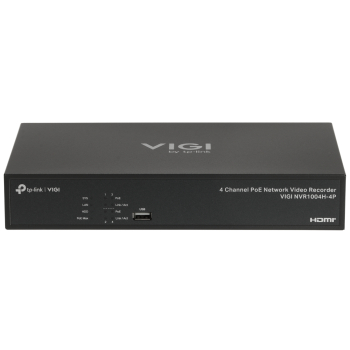 REJESTRATOR IP VIGI-NVR1004H-4P 4 KANAŁY, 4 PoE