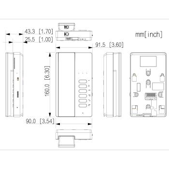 UNIFON ANALOGOWY VTH0003A-H DAHUA