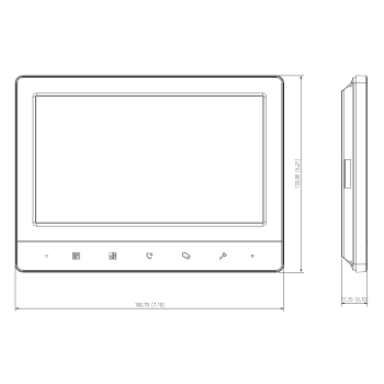 PANEL WEWNĘTRZNY VTH1020J-T DAHUA