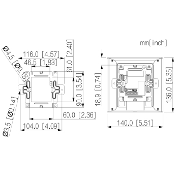 PANEL WEWNĘTRZNY VTH2612L-W Wi-Fi / IP DAHUA