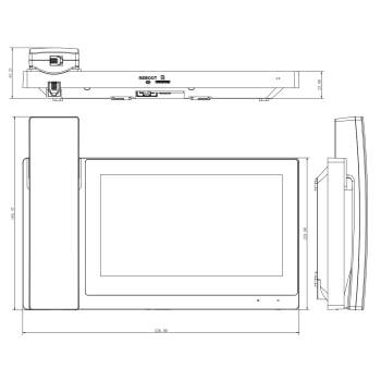 PANEL WEWNĘTRZNY IP VTH5421EW-H Wi-Fi / IP DAHUA