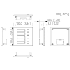 MODUŁ KLAWIATURY VTO4103F-MB5 DO MODUŁU VTO4103F DAHUA