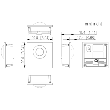 WIDEODOMOFON VTO4201FB-P1 DAHUA