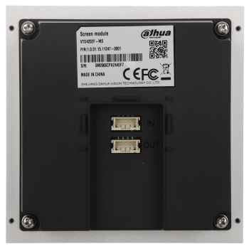 MODUŁ WYŚWIETLACZA VTO4202F-MS DO MODUŁU VTO4202F-P DAHUA