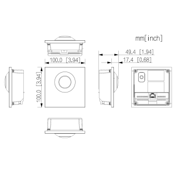 WIDEODOMOFON VTO4202FB-P-S3 DAHUA