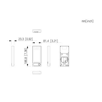 WIDEODOMOFON VTO6631QS-WP DAHUA