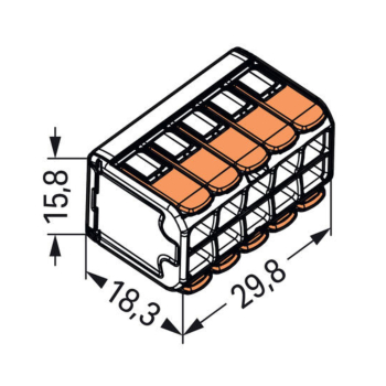 KOSTKA ELEKTRYCZNA WAGO-221-420*P3