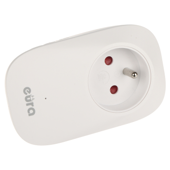 DZWONEK BEZPRZEWODOWY BEZBATERYJNY Z GNIAZDEM 230V AC WDP-91H2 AC 230V EURA