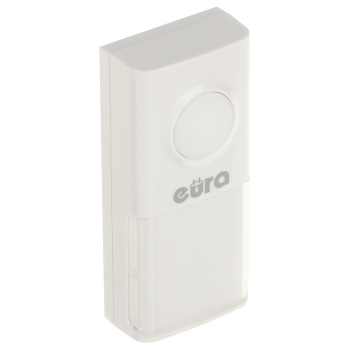 DZWONEK BEZPRZEWODOWY BEZBATERYJNY Z GNIAZDEM 230V AC WDP-91H2 AC 230V EURA