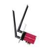 KARTA SIECIOWA WI-FI 7 PCIE WE9300 2.4 GHz, 5 GHz, 6 GHz 688 Mb/s + 2882 Mb/s + 5760 Mb/s Wi-Fi 7 CUDY