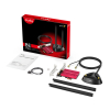 KARTA SIECIOWA WI-FI 7 PCIE WE9300S 2.4 GHz, 5 GHz, 6 GHz 688 Mb/s + 2882 Mb/s + 5760 Mb/s Wi-Fi 7 CUDY