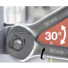 ZESTAW KLUCZY PŁASKICH Z GRZECHOTKĄ OCZKOWĄ WH-WRENCH/44665 WIHA