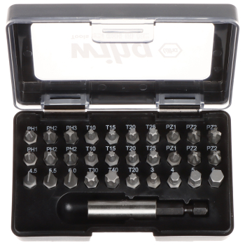 ZESTAW BITÓW WH/BIT-SET-1 30 SZT. 1/4 