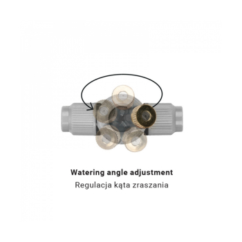 OGRODOWA MGIEŁKA WODNA WL-Z1012 WHITE LINE 12 m BRADAS