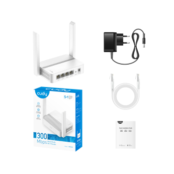 ROUTER WR300 2.4 GHz 300 Mb/s CUDY