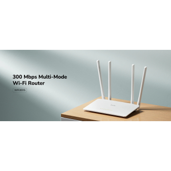 ROUTER WR300S 2.4 GHz 300 Mb/s CUDY