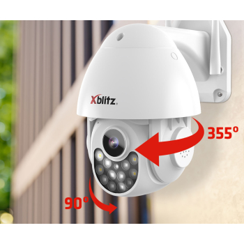 KAMERA IP OBROTOWA ZEWNĘTRZNA XB-ARMOR-500 Tuya Smart Wi-Fi - 5 Mpx 3.6 mm Xblitz