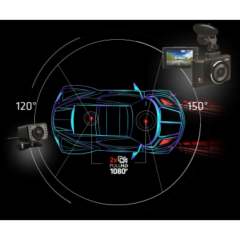 WIDEOREJESTRATOR SAMOCHODOWY XB-S10-DUO Xblitz
