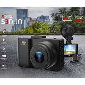 WIDEOREJESTRATOR SAMOCHODOWY XB-S3-DUO Xblitz