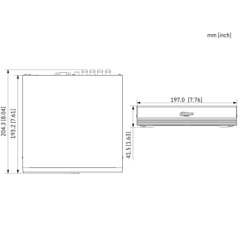 REJESTRATOR AHD, HD-CVI, HD-TVI, CVBS, IP XVR1B08H-I/T 8 KANAŁÓW DAHUA