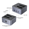 STACJA DOKUJĄCA / KLONUJĄCA DYSKI Y-3026GY01-EU 2 X SATA 2.5 / 3.5 