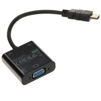 KONWERTER HDMI NA VGA Y-6333 + AUDIO UNITEK