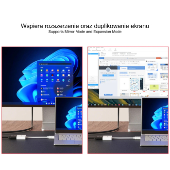 KONWERTER HDMI NA VGA Y-6333C01 UNITEK