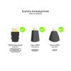 KONWERTER HDMI NA VGA Y-6355 + AUDIO + ADAPTERY MICRO I MINI HDMI UNITEK