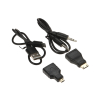 KONWERTER HDMI NA VGA Y-6355 + AUDIO + ADAPTERY MICRO I MINI HDMI UNITEK