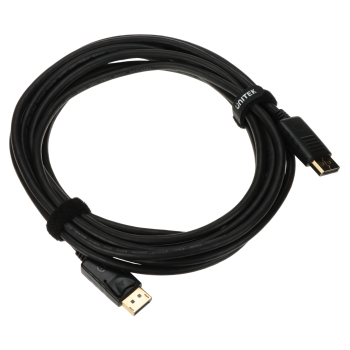 PRZEWÓD DISPLAYPORT Y-C610BK 4K @ 60 Hz, 5 m UNITEK